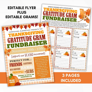 fall fundraiser ideas